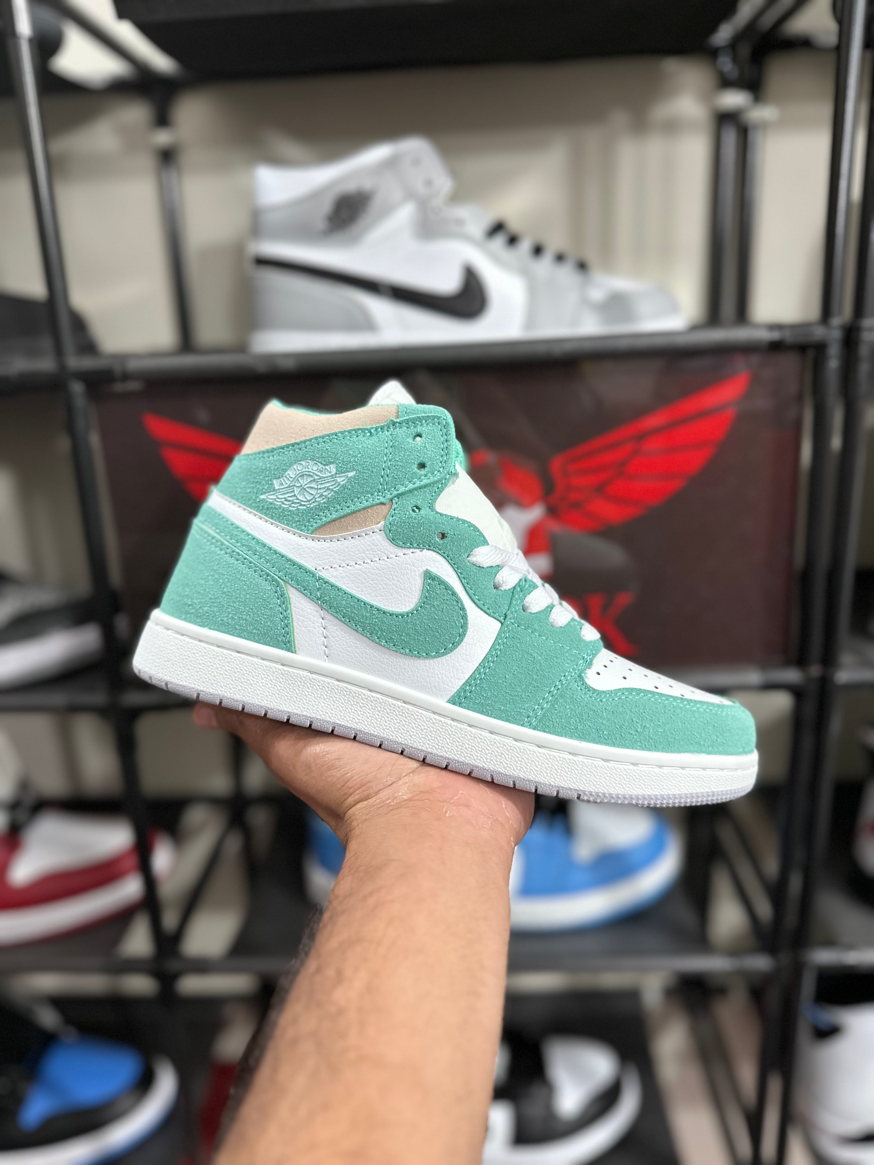 Aj 1 Turbo green highs Shooz.pk