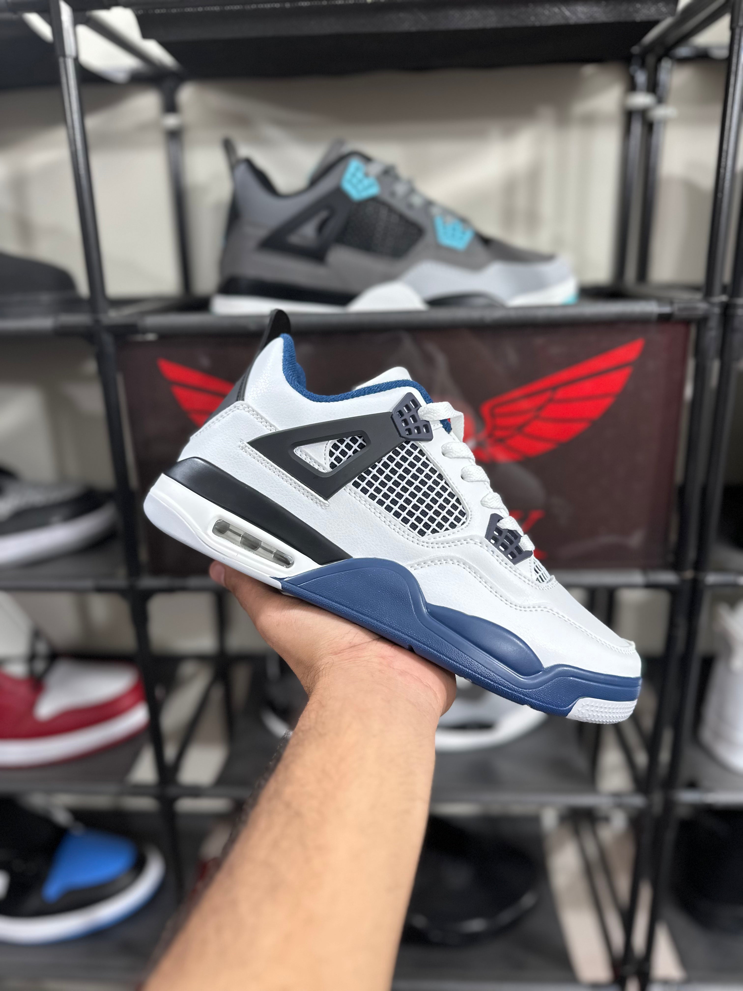 Aj 4 Military Navy â Shooz.pk