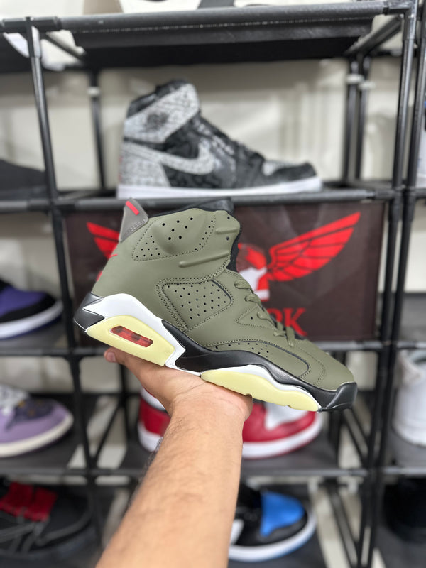 Aj 6 Army green