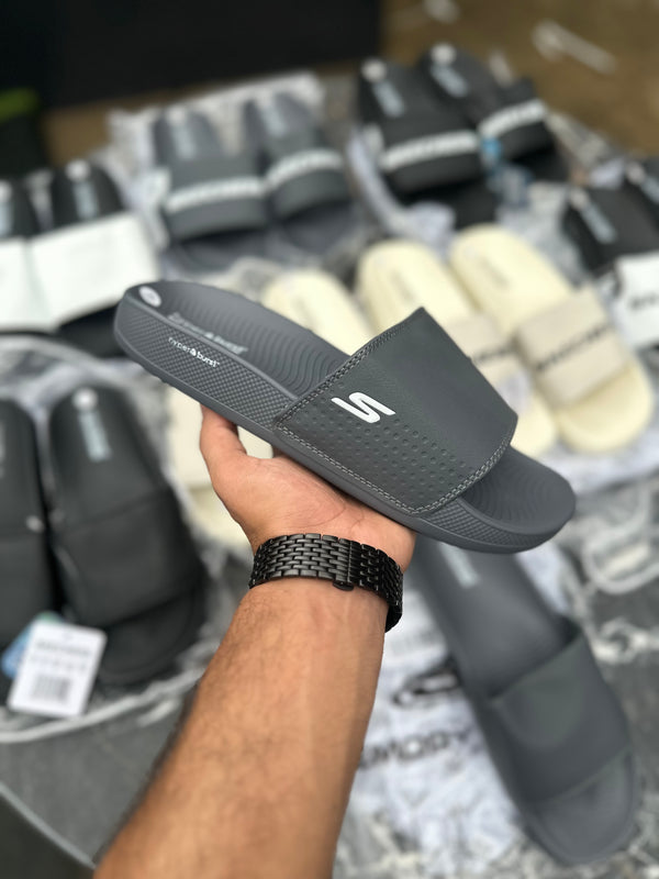 Skechers hyperburst slides Grey- S