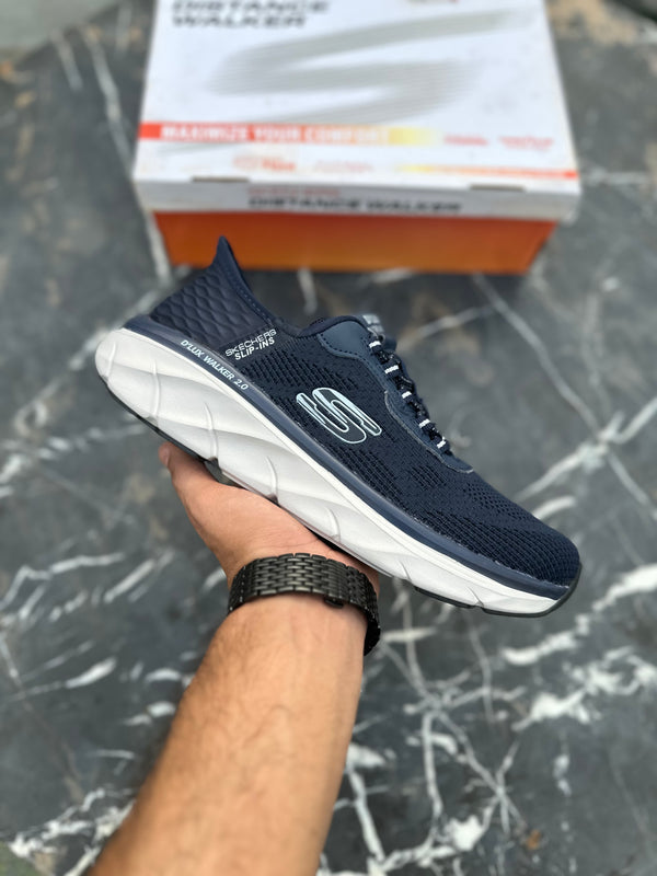 Skechers Slip inns-D’Lux-Navy