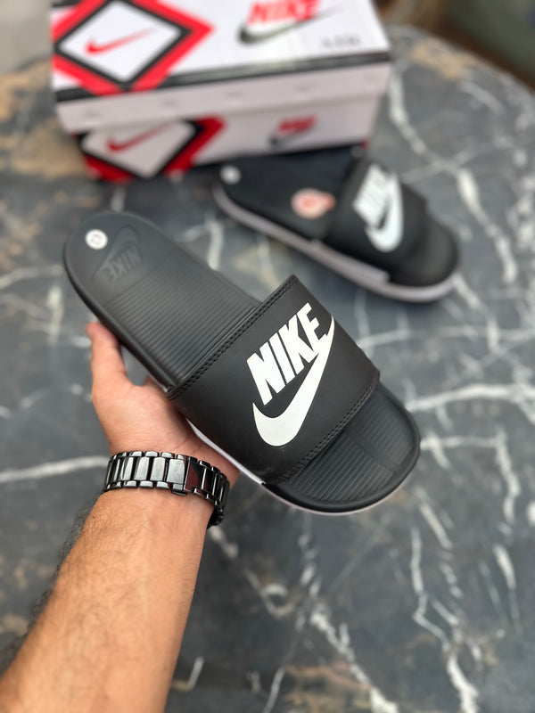 NK turbo slides-Black white