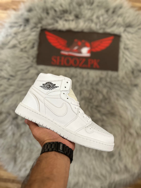 Aj 1 Triple white highs