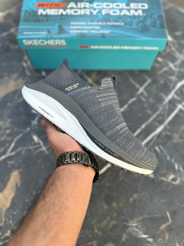 Skechers Slip inns-Hyperburst Pro- Grey