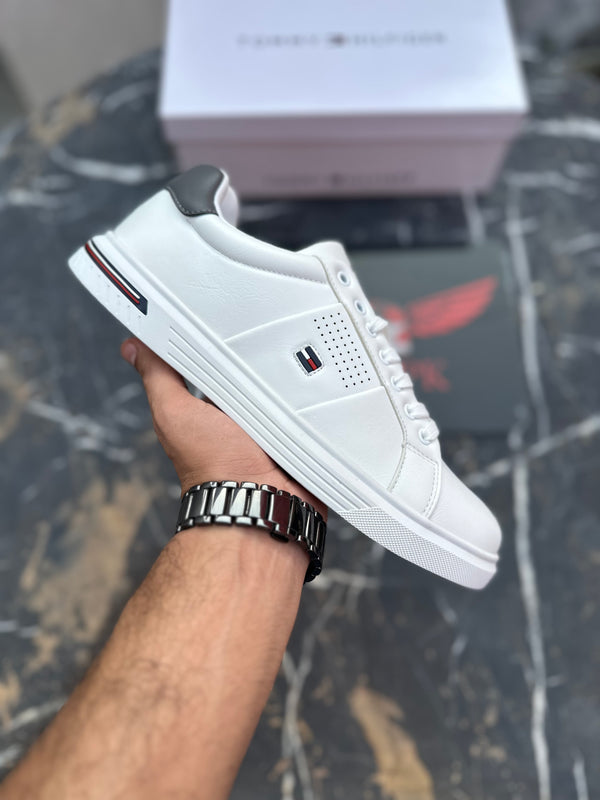 Tommy HF sneakers White grey