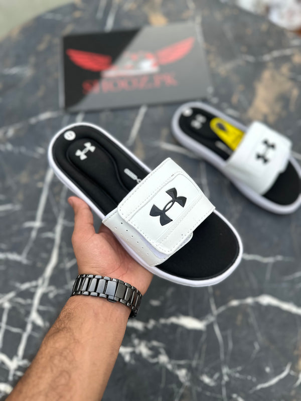 UA slides White