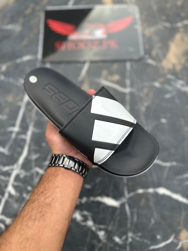 AD slides 3 Stripes Black White