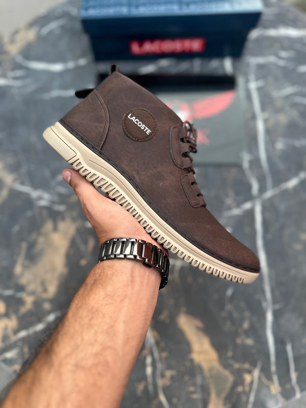 Lacosste Highs Deep Brown