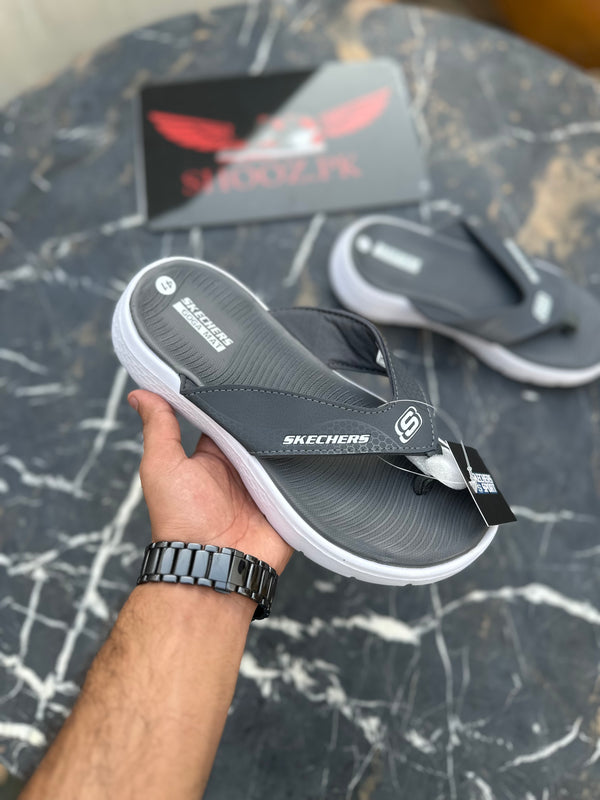 Skechers Flip Flop Grey (Slides)