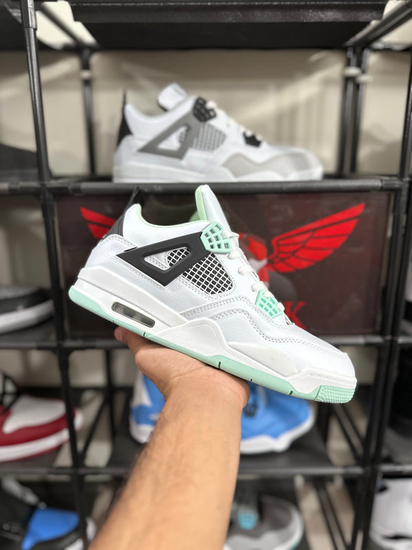 Aj 4 White green