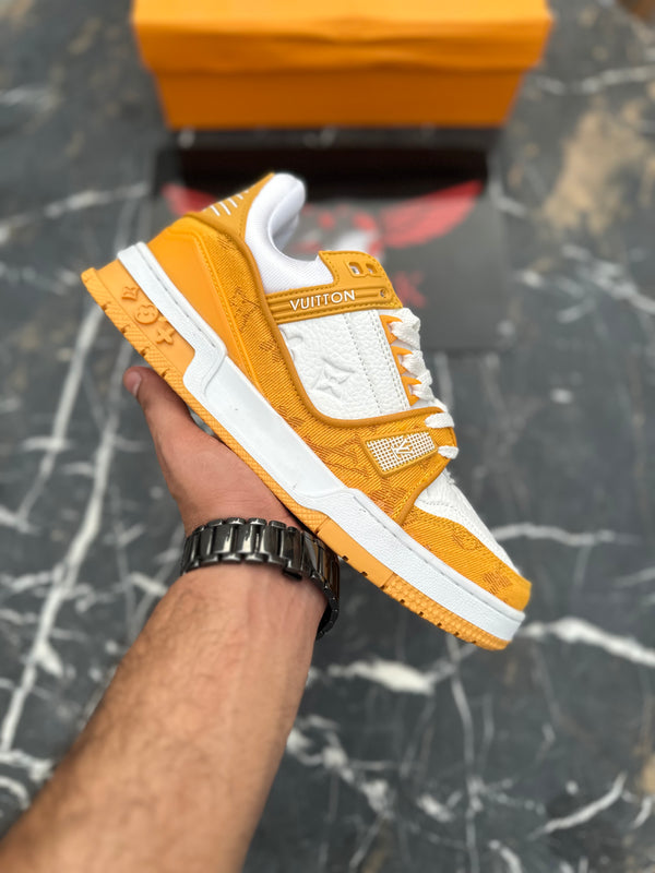 LV trainers Sneaker Yellow