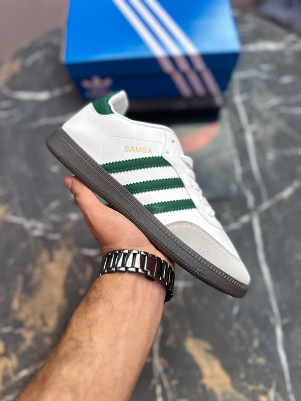 AD samba White Green (EB)