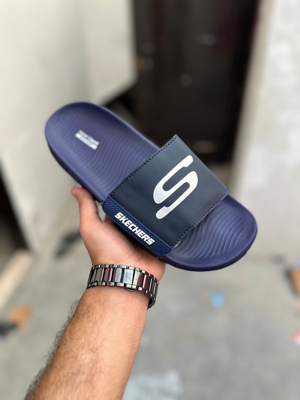 Skechers hyperburst slides Navy -EB