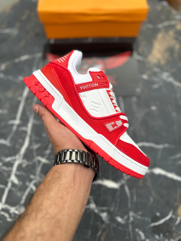 LV trainers Sneaker Red