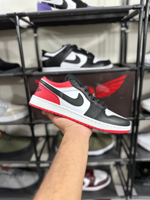 Aj 1 Black toe lows