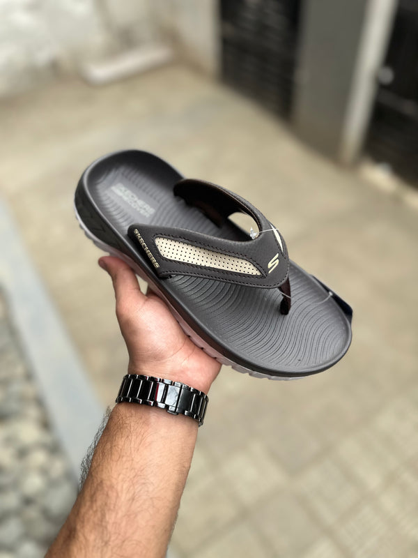 Sk relax fit Flip Flop Brown (Slides)
