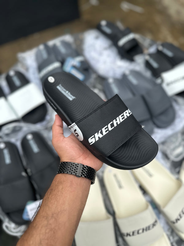 Skechers hyperburst slides Black