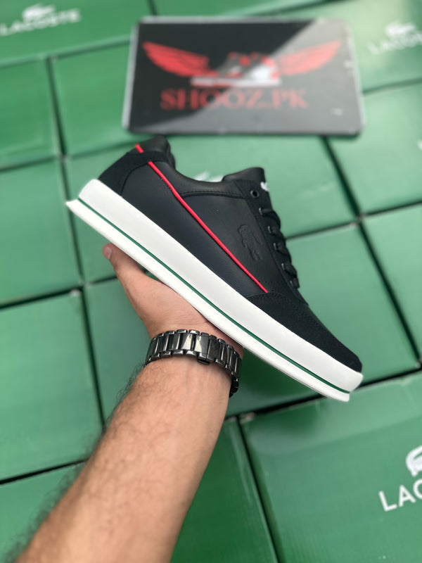 Lacosste Trainers Black- Premium batch