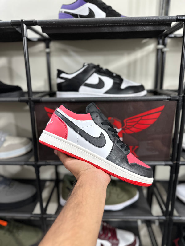 AJ 1 bred toe lows