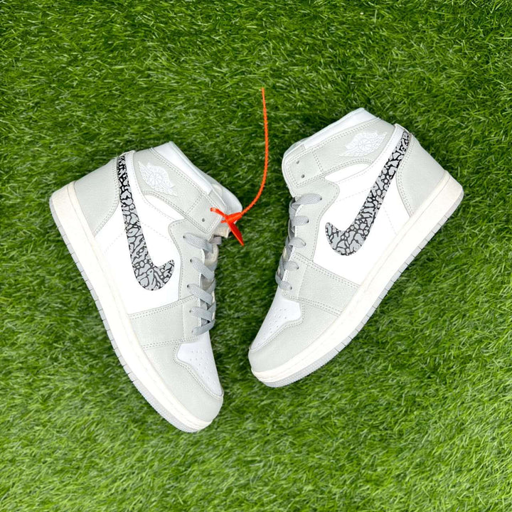 AJ 1 cement swoosh highs