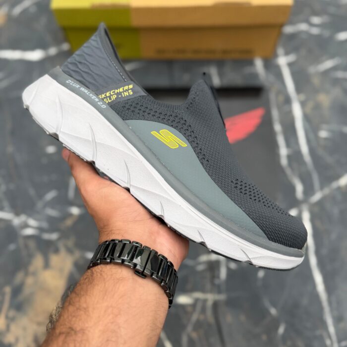 Shooz Dllux Sliipins- Grey